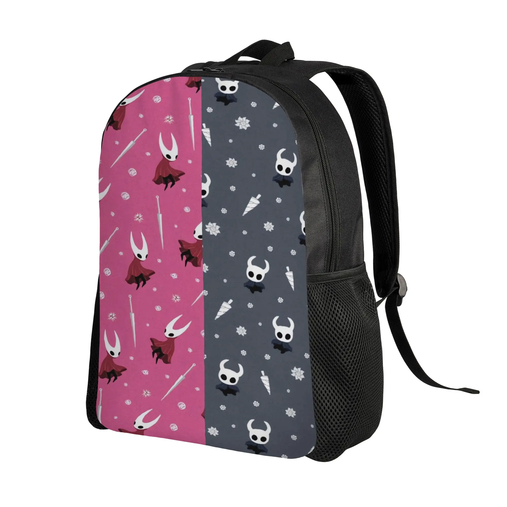 Hollow Knight Video Game Backpack Men  Durable Backpacks Polyester Kawaii School Bags Travel Design Rucksack