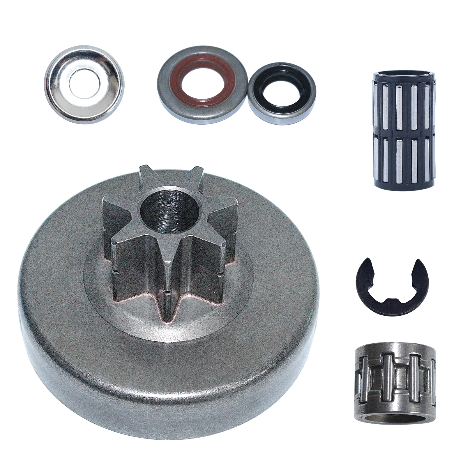 325 "7T Koppeling Trommellager Naaldring Set Voor Stihl 028 028av 028wb Kettingzaag 1118 640 2001