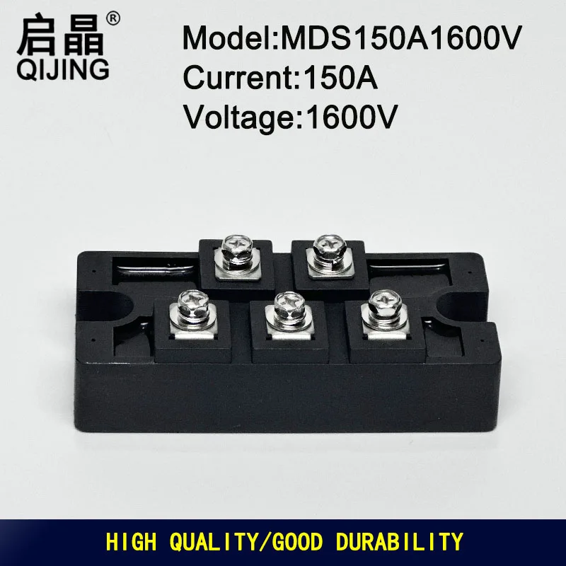 New Three-Phases Rectifier Bridge MDS150A1600V Copper Baes Plate Rectifier Modules MDS150A