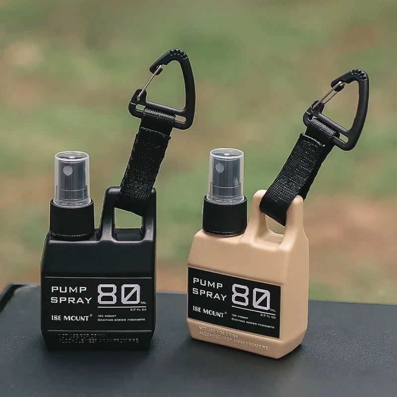 Outdoor Spray Bottle Portable Camping Hiking Trip Alcohol Spray Can Cosmetics Container Perfume Refillable Liquid Container