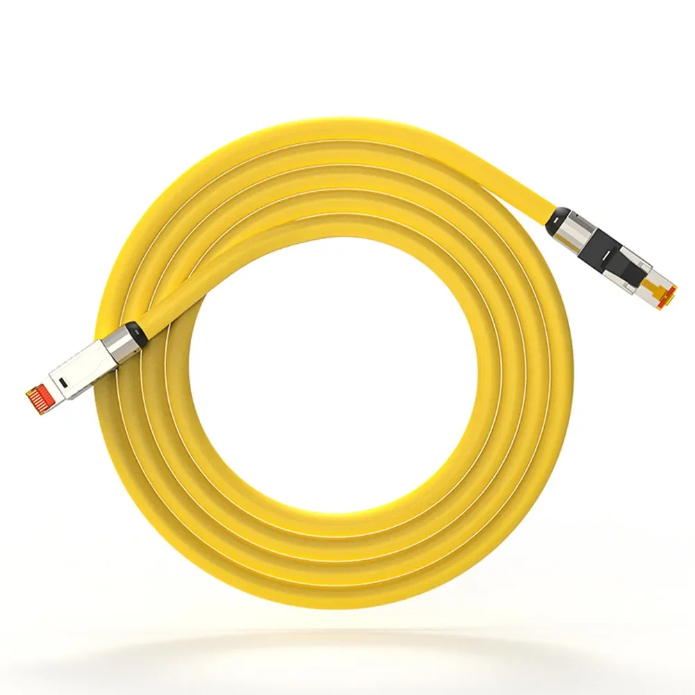 Lan Cable Cat8 RJ45 Ethernet 40Gbps Dual Shielded Super Speed Network 10 Meter Crimping Networking Patch Cat 8 Internet Line