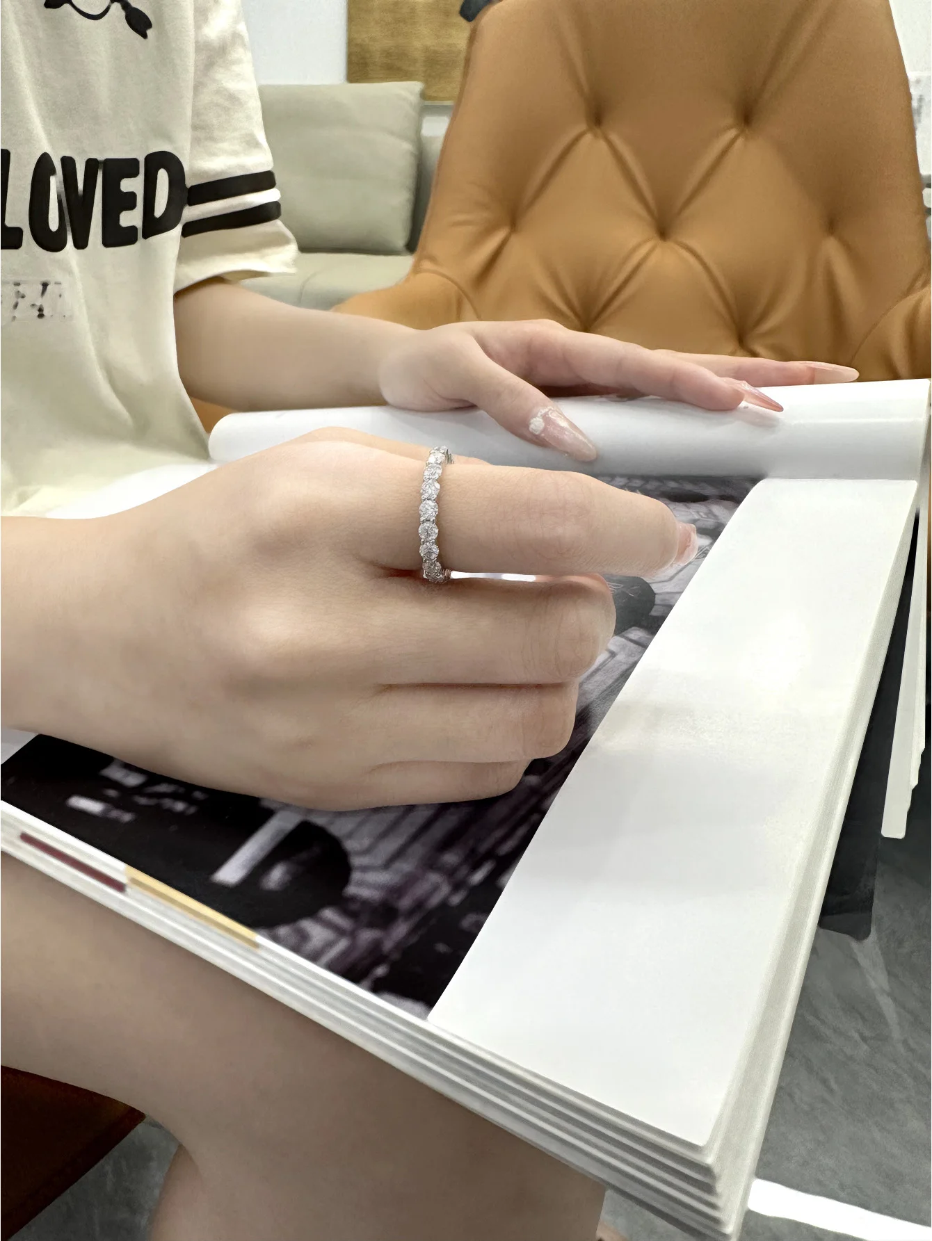 

Кольцо с муассанитом, кольцо 3 мм для женщин, 2,1 карата с сертификатом Gra, серебро 925 пробы, кольца на свадьбу, помолвку, ювелирные изделия Lucky Eternity