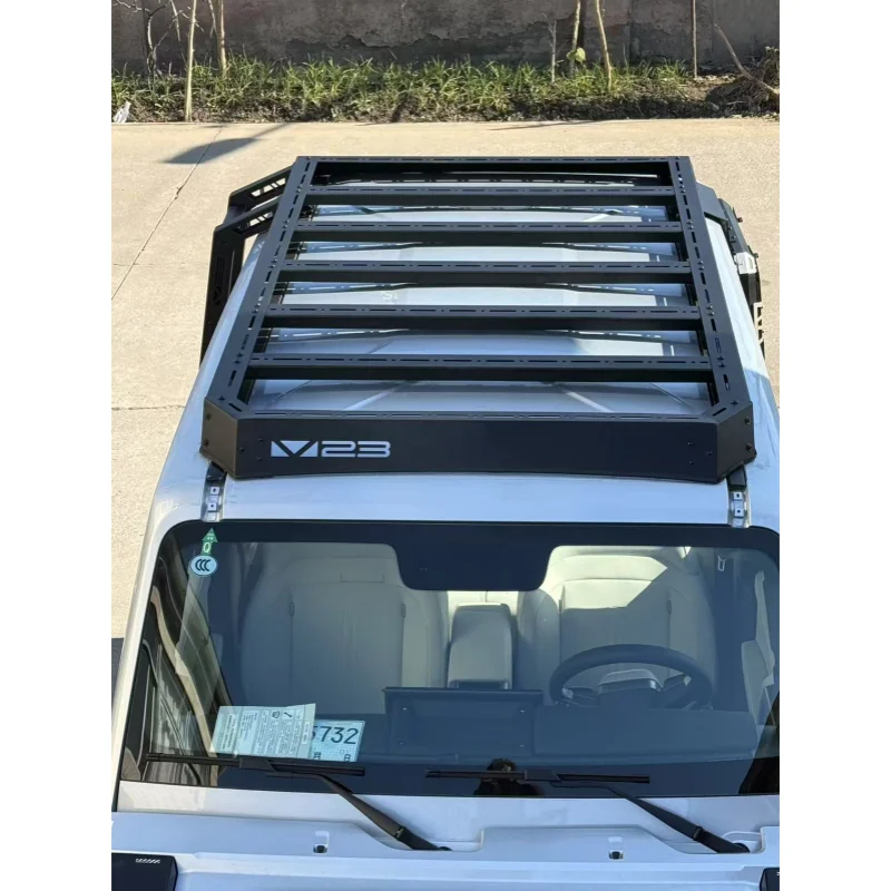Modified And Upgraded Aluminum Alloy Roof Rack, The Roof Platform Is Suitable For Chery ICAR V23 Accessories