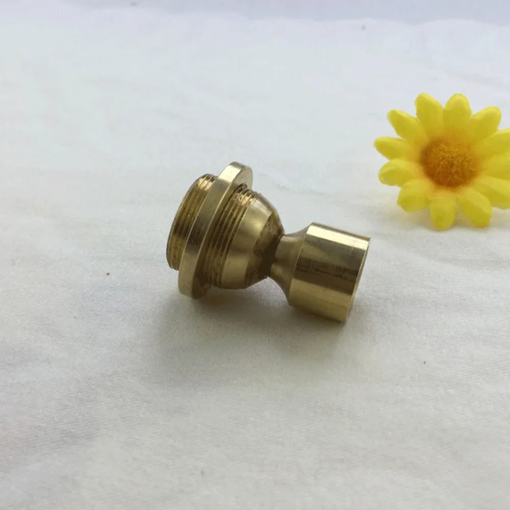 Pure Brass Wall Lamp Universal Shaking Copper Steering Head Table Wall Lamp 360 Degree Universal Joint 1 / 4-18 Internal Teeth