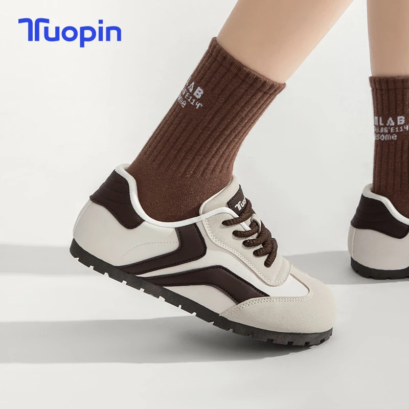 

TuoPin coffee single shoes original flat shoes trend women's shoes all casual shoes Academy style casual sports shoes