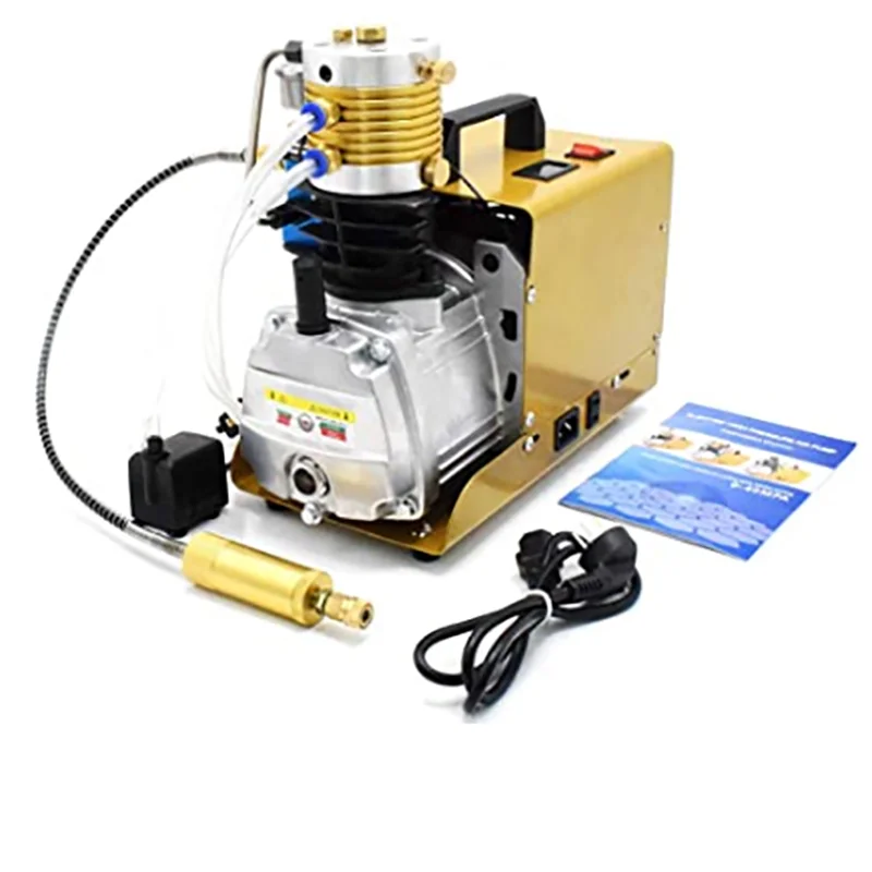 Electric High Pressure Air Pump Air Compressor 4500 PSI for Inflatables Paintball Tank Car Tires