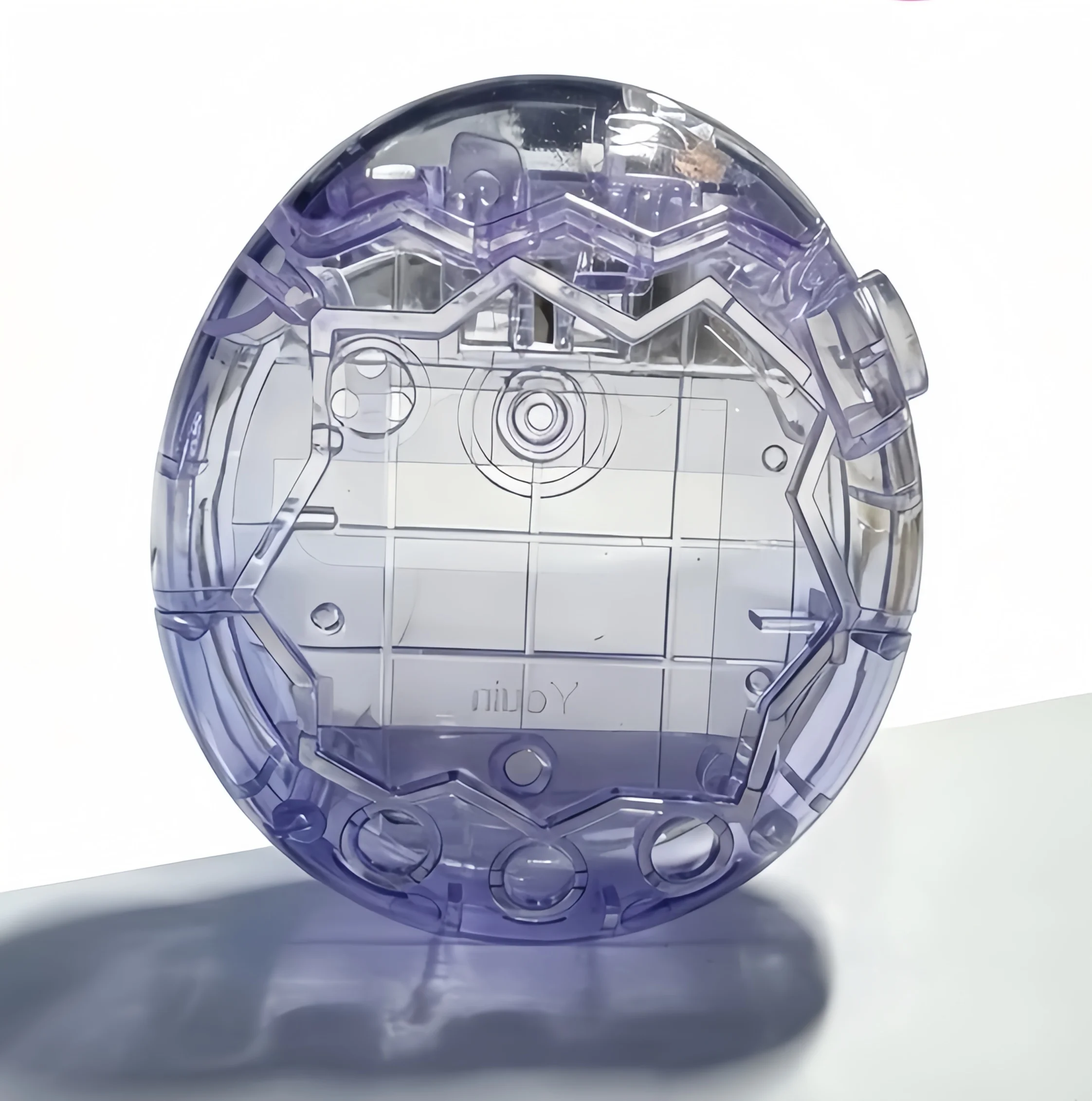 Gp001 Tama Gotchi Paradise Gradient Transparent Replacement Shell Protective Case For Tama Gotchi Digital Pet Accessories
