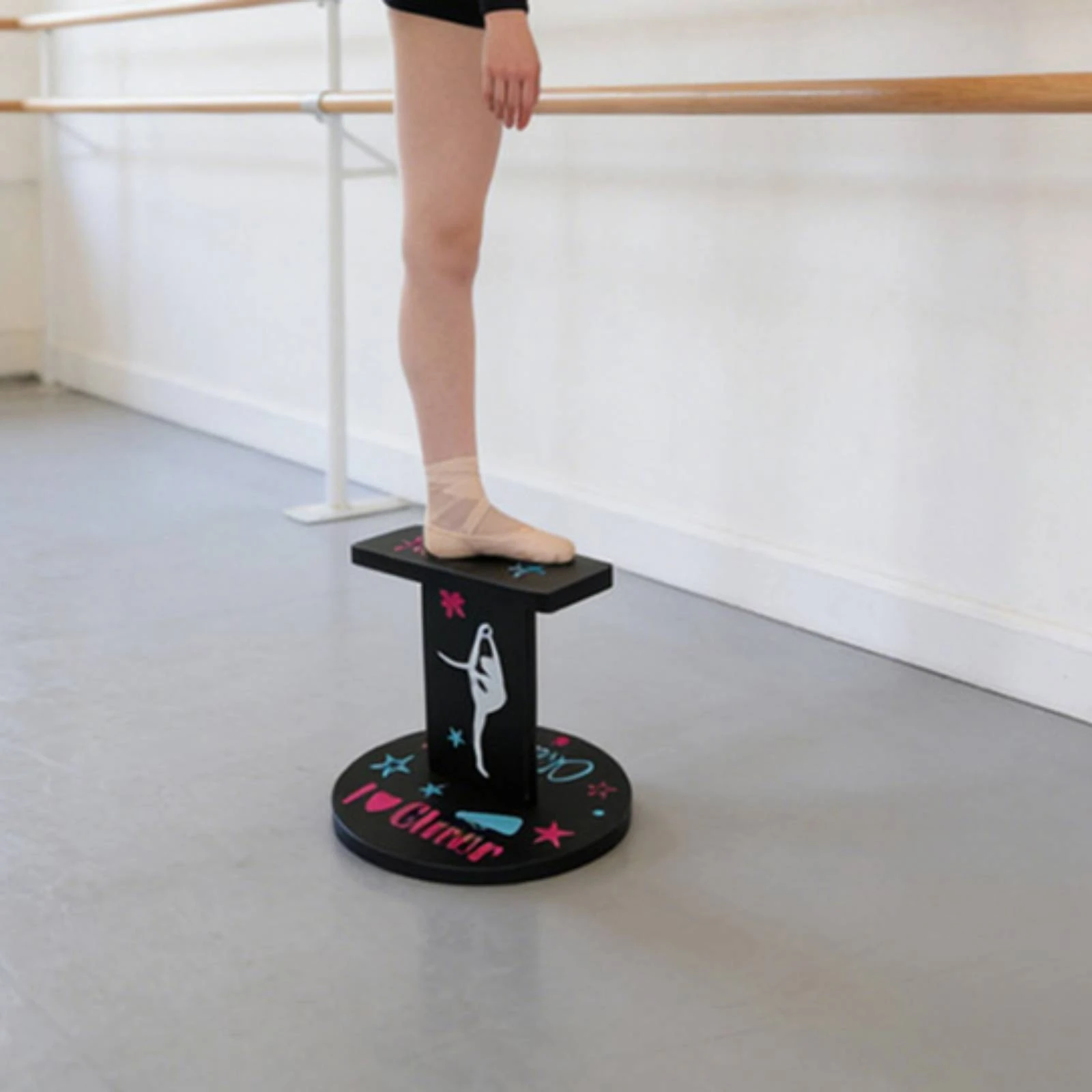 Balance Board Long-Lasting Balance Coach Board Equipment Portable Non-Slip for Dancers, Dance Studio, Home Gym