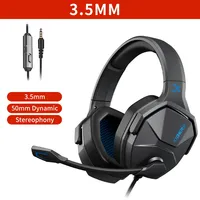 XIBERIA Wired Gaming Headphones with Microphone 7.1 Surround Sound Headsets Gamer with ENC Mic USB/3.5mm for PC/PS4/Xbox/Switch