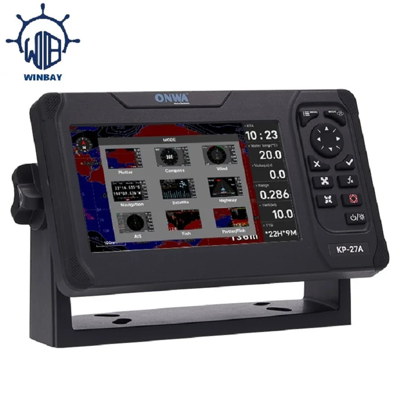 

Новый 7-дюймовый морской GPS-картплоттер ONWA KP-27A с транспондером класса B + AIS