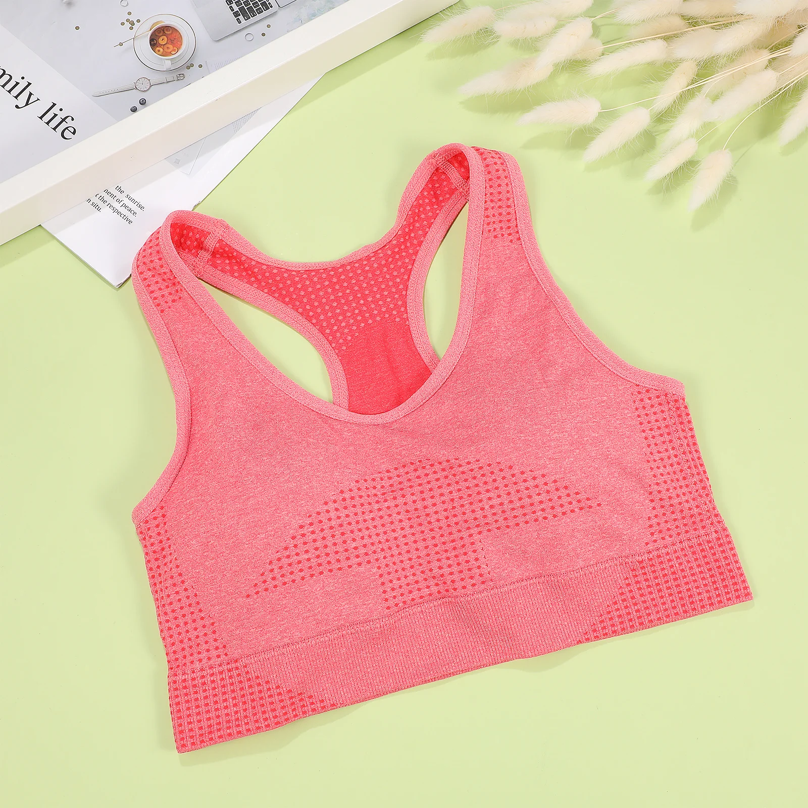 

1Set Yoga Fitness Set Lightweight Breathable Yoga Outfits Comfortable Elastic Workout Clothing Gym Running Pilates