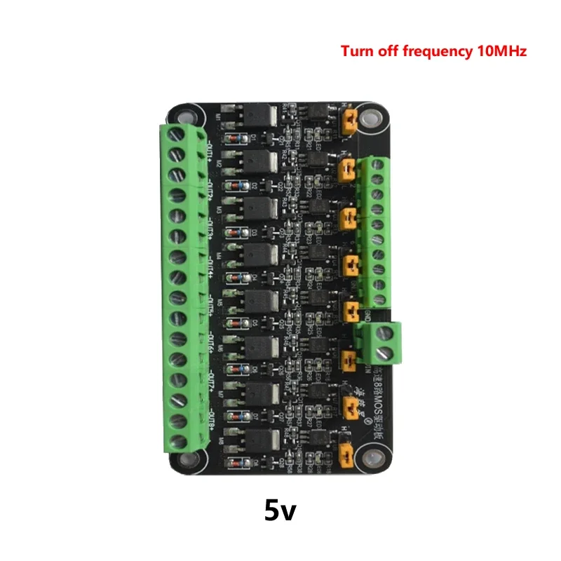 التحكم في سرعة المحرك LED التحكم في سطوع الضوء 8 قناة MOSFET وحدة تبديل Optocoupler عزل PWM التحكم MCU PLC تضخيم