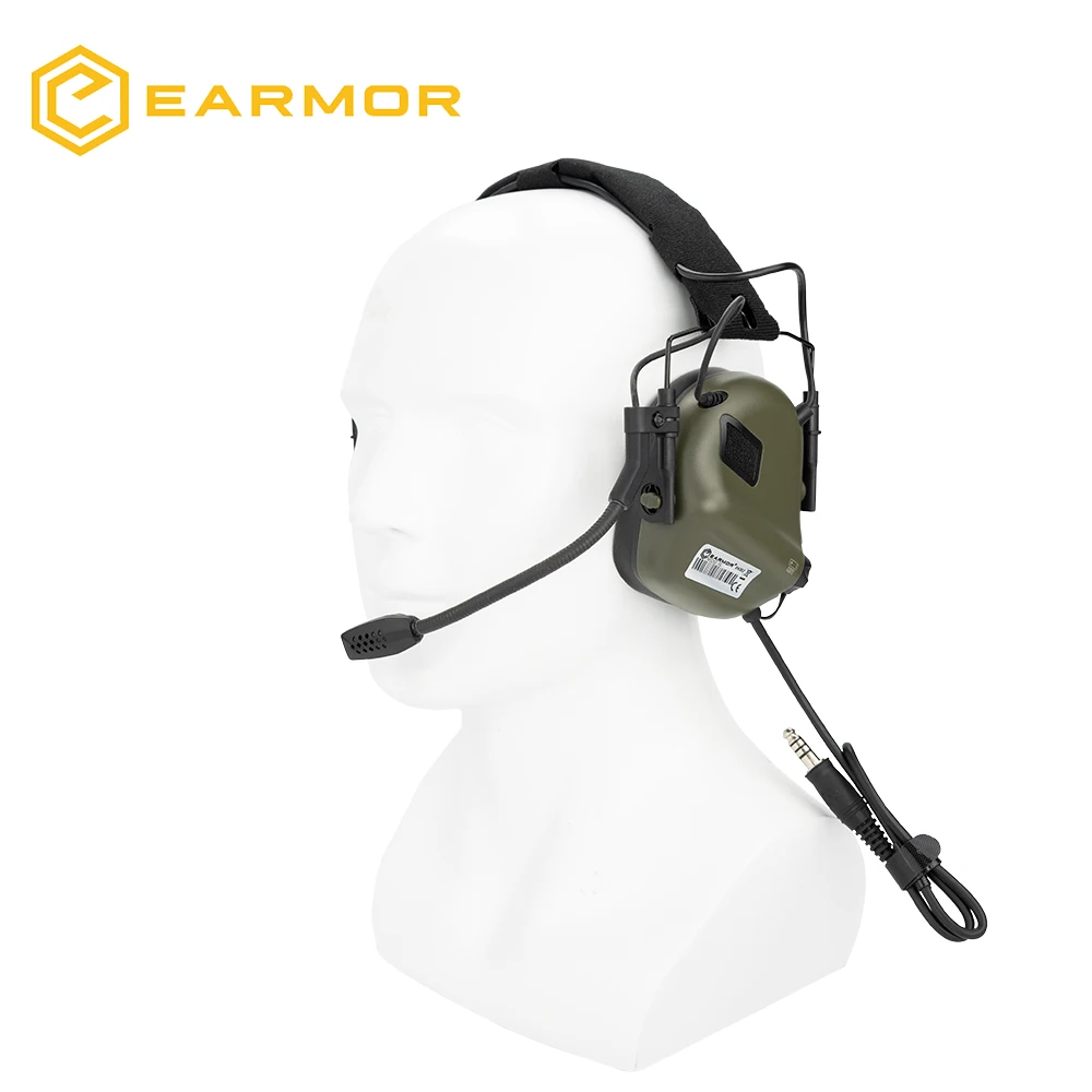 EARMOR M32 SE auriculares cancelación ruido 22dB protección auditiva táctica - imagen 5