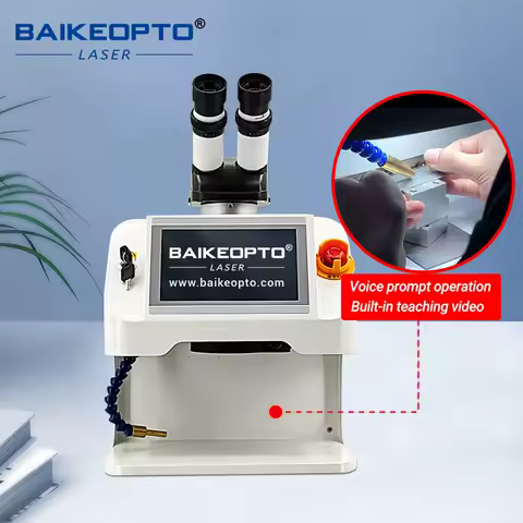 BK-JW150X Efficient Laser Jewelry Welding Solutions for Gold Silver Ring Repairing Jewelry Laser Welders Machine Interanl CCD
