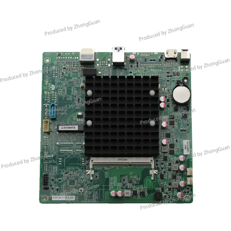 J1800 Industrial Control Main Board Fanless Low Power Consumption ITX Industrial Main Board DDR3 Simple Can Be Expanded