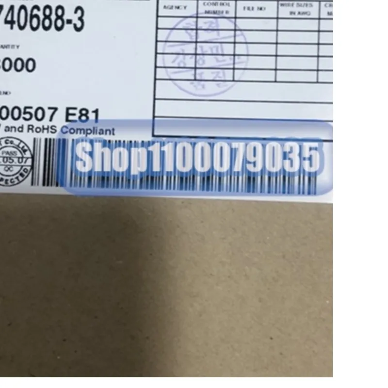 

200pcs/lot ST740688-3 ST760299-1 TK195-00100 2321921-1 61118-1 8100-4027 15366067