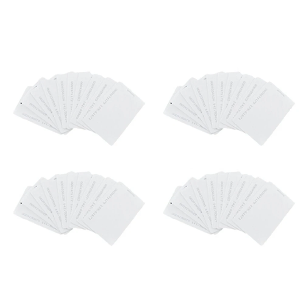 A003 40개 흰색 125Khz 0.8Mm RFID 액세스 근접 카드