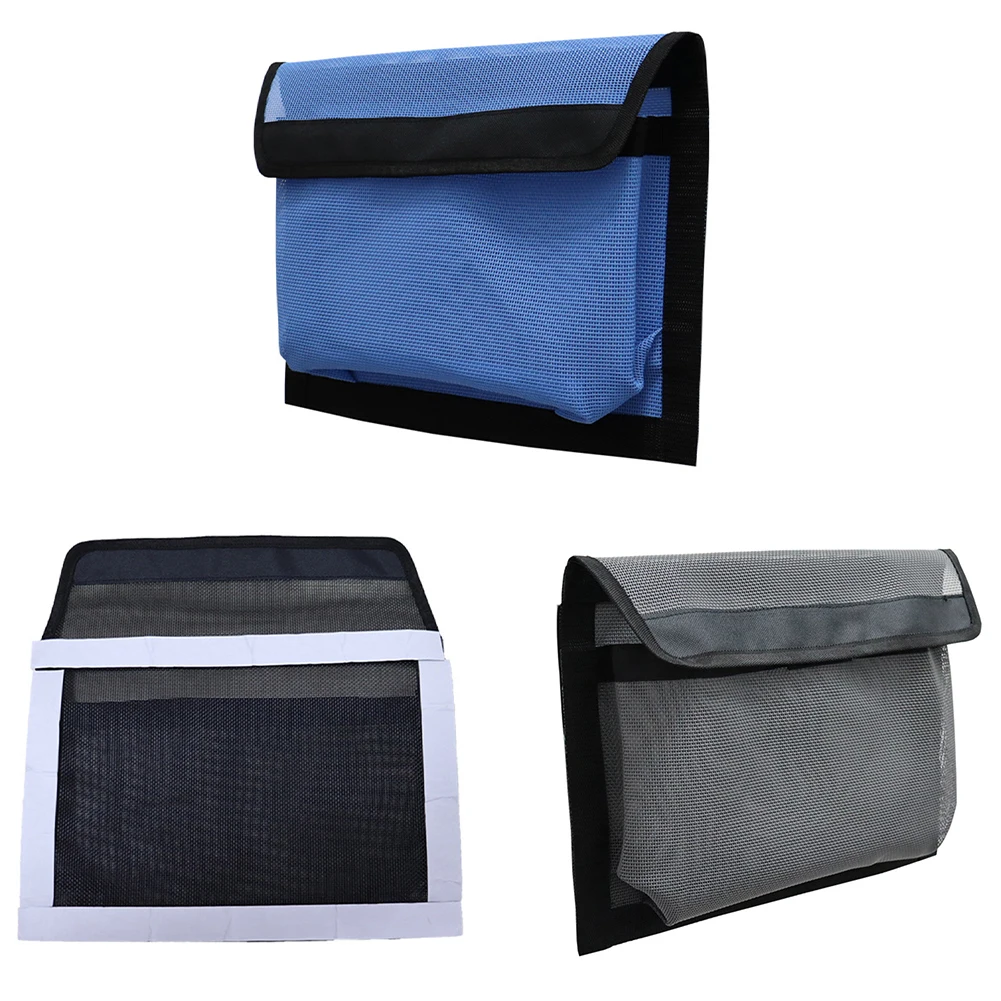 Adhesive-Backed Marine Net Storage Bag Portable Storage Bag For Outdoor Boat Storage Bag Mesh Organizer
