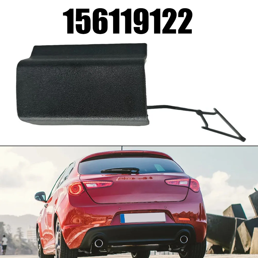 

For Alfa Romeo For Giulietta Rear Bumper Trailer Cover for Model Years 2010 2021 ABS Material Replacement Part OEM 156119122