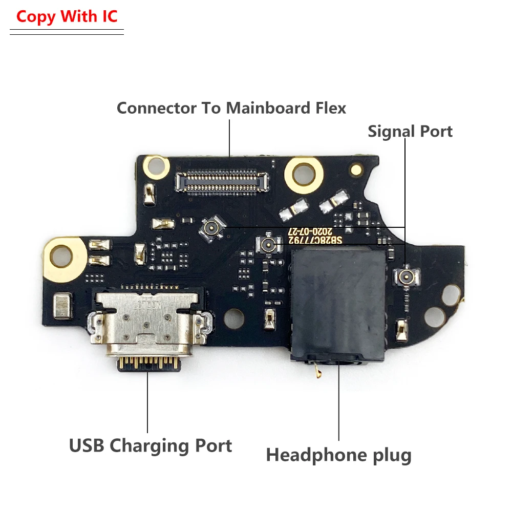 NEW USB Charging Port Board Cable Connector Parts For Moto G22 G71 E20 E40 G41 G60 G60S G51 5G G Stylus 2021 Power Edge 20 Lite