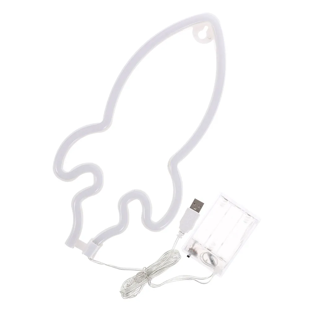 1-個のロケット形状ネオンランプ装飾-led-ナイトライト寝室ホームバーパーティーフェスティバルプロポーズ誕生日ギフトシックライト