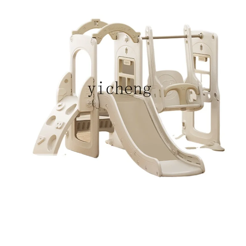 

Tqh Baby Slide Climbing Frame Indoor Home Baby Swing Slide Three-in-One Multifunctional Playground