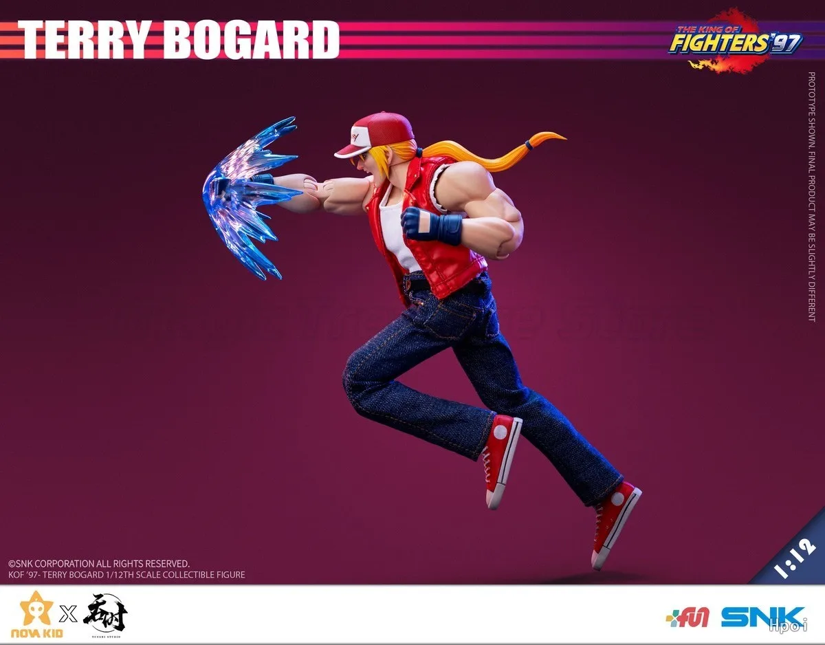 

【MT】Original Swallowing Studio THE KING OF FIGHTERS '97 Terry Bogard 1/12 Action Figure Model Toy Gifts