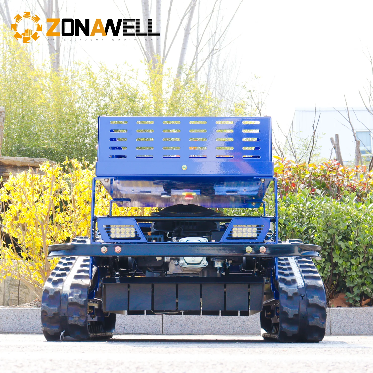 

9.5HP Lawn Mower 500mm Cutting Width, Welded Storage Rack, 20-150mm Adjustable Cutting Height for Garden & Yard