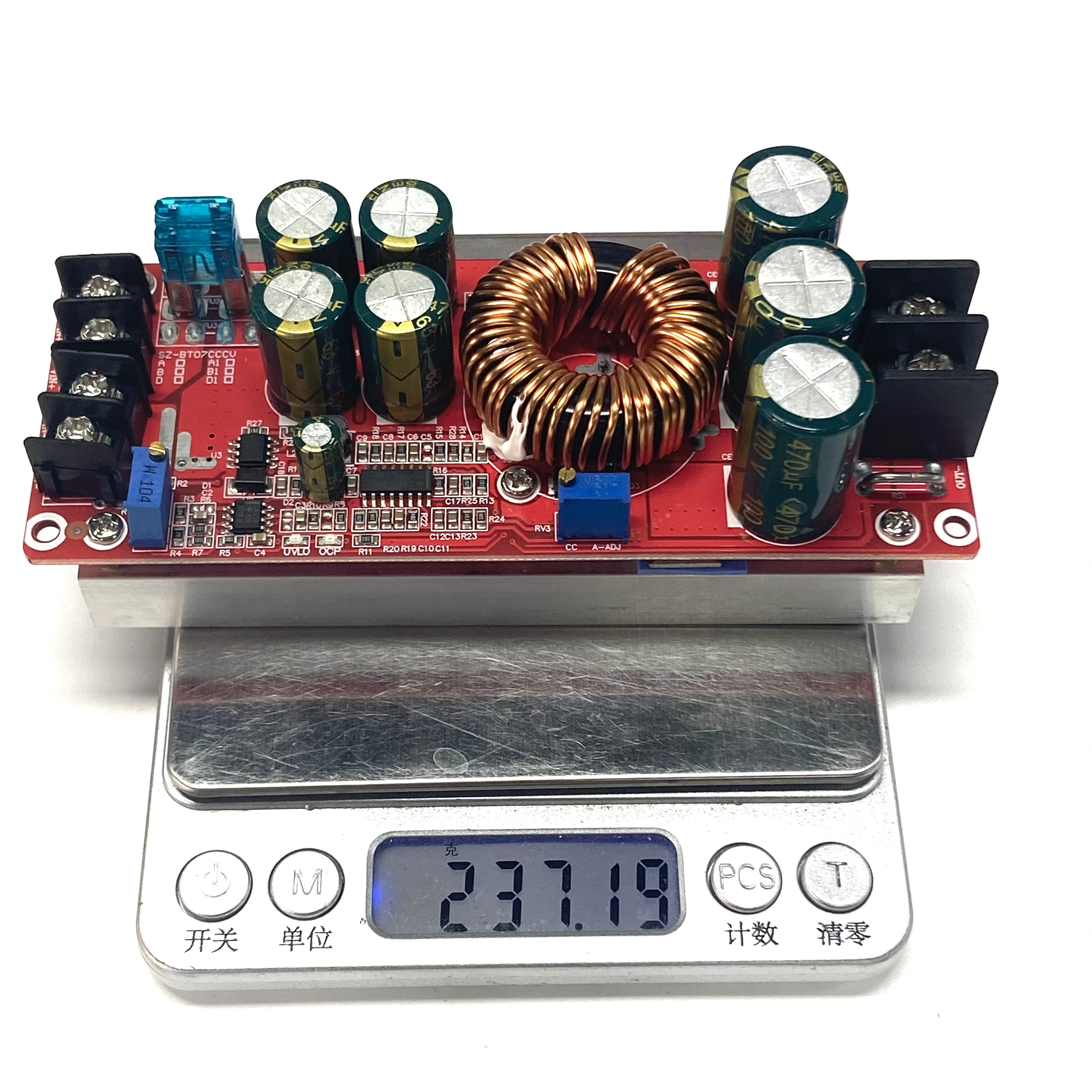 1200W High Power DC-DC Boost Constant Voltage Constant Current Adjustable Car Charging Power Module