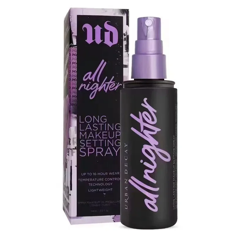 Spray de configuração de maquiagem Urban Decay Filme de formação rápida Hidratante Fosco Spray não pegajoso Controle de óleo Anti-suor Anti-manchas 118ml