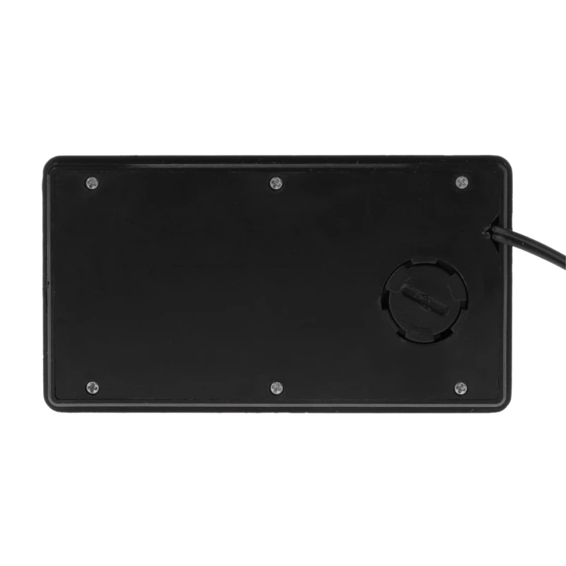co530 เครื่องวัดอุณหภูมิจอ LCD รถยนต์แบบดิจิตอลใช้งานได้กับยานพาหนะเคเบิลยาว 1.5 ม. ทนทาน