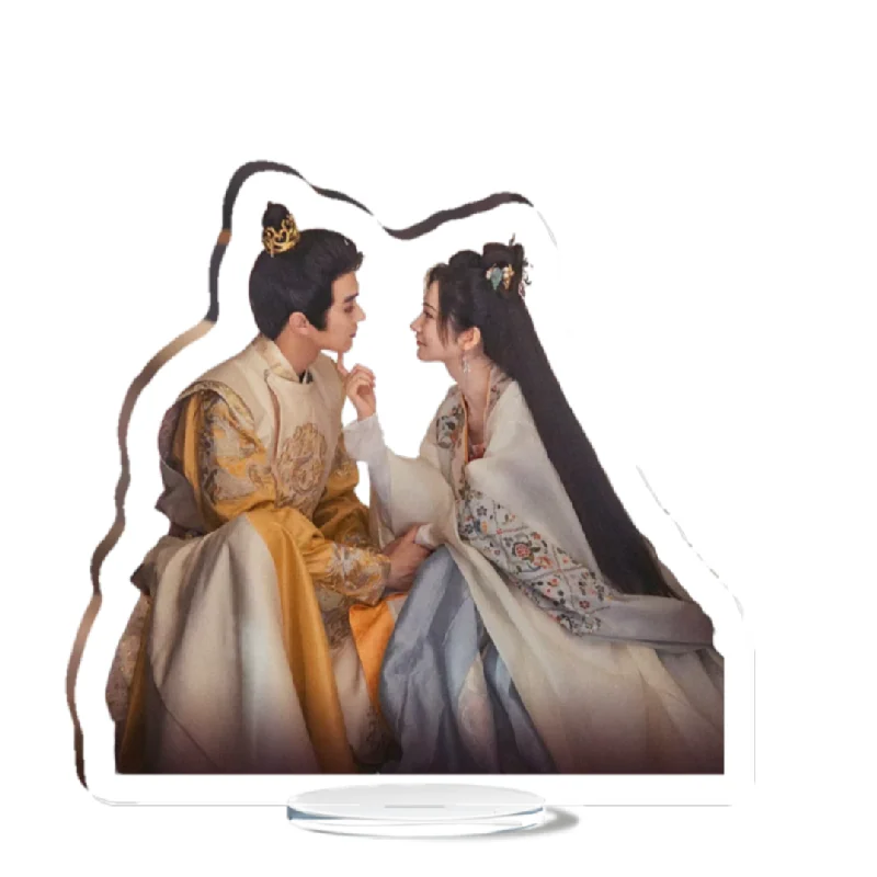 Soso Xu Kai Jing Tian12cm الوقوف التلفزيون عجائب الحب الدراما Stills الاكريليك الروبوت علامة توقف ديكور المنزل سطح المكتب الحلي