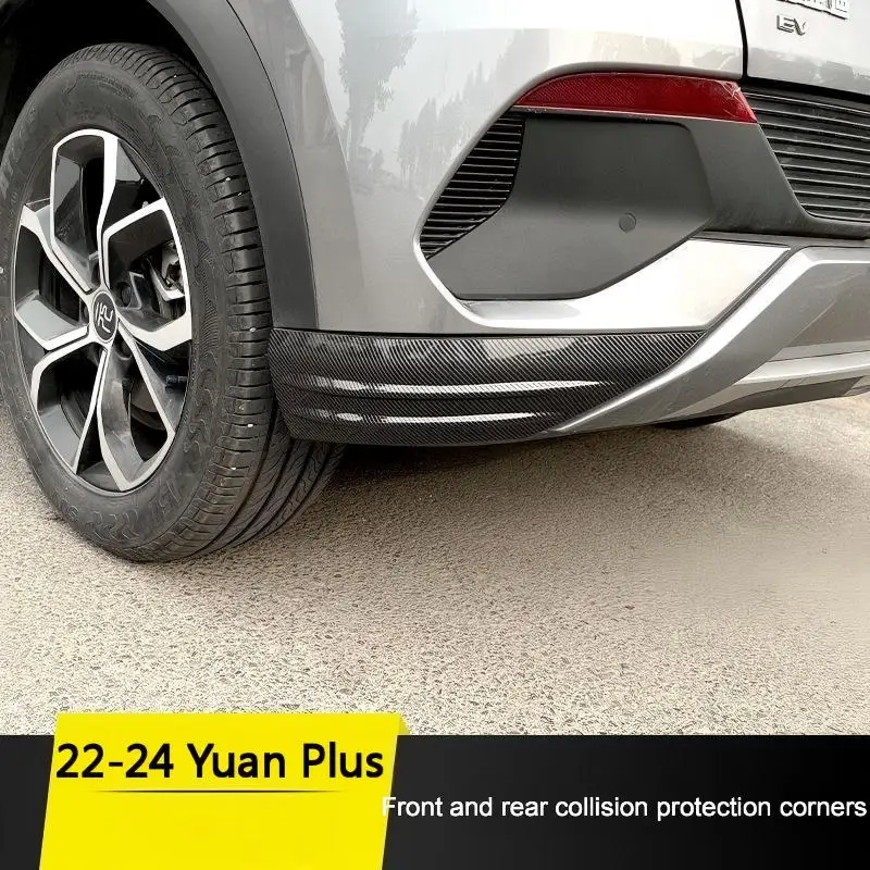 For BYD Yuan plus 2022-2024 Bumper Corner Pack decoration and modification accessories Bumper Anti Collision Strip