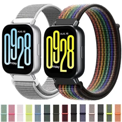 20mm 22mm Nylon Loop Strap for Redmi Watch 5 Active Breathable Replacement Wristband Redmi Wach 5 Lite Sports Bracelet Watchband