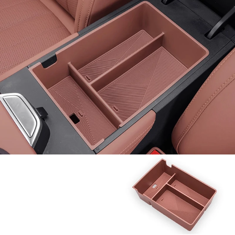 ل Changan UNI-Z 2024 2025 مسند الذراع صندوق تخزين تخزين أنيق اكسسوارات السيارات الداخلية