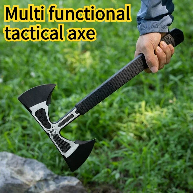 40CM Multifunctional Outdoor EDC Portable Stainless Steel Sharp Car Mounted Self-defense Tactical Fire Dismantling Tool