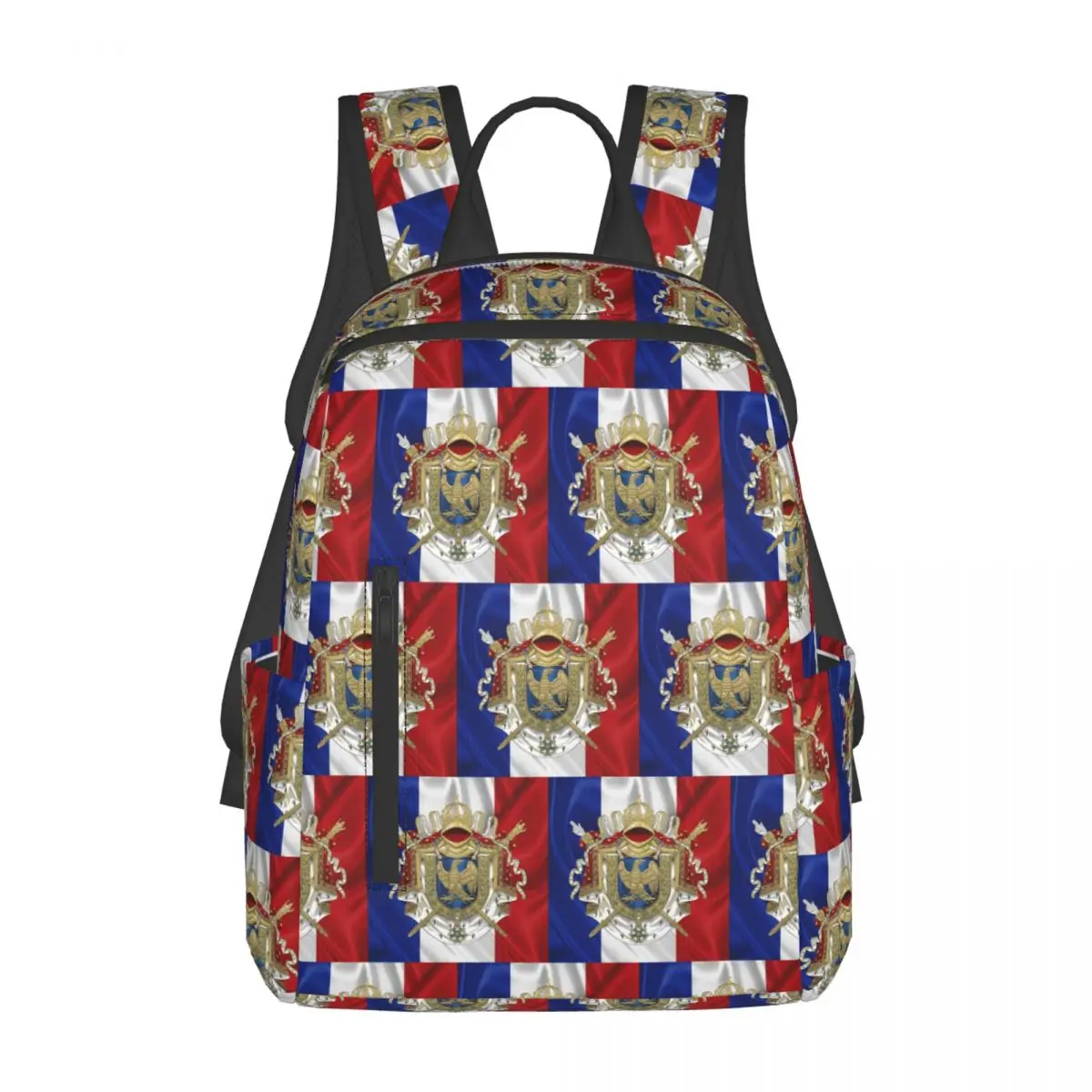

Napoleonic French 85th Regimental Flag Backpack Daypack Boys Girls BookBag School Bag Shoulder Bags for Men Women
