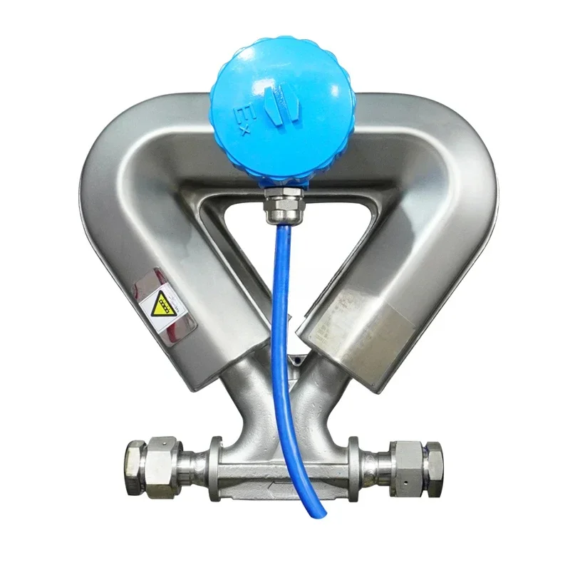 DN50 Series Coriolis Quality Fuel Gas Flowmeter Sensor Variable Section SS316  Precision  AC85~ 265V, DC24V Stainless Steel 316L