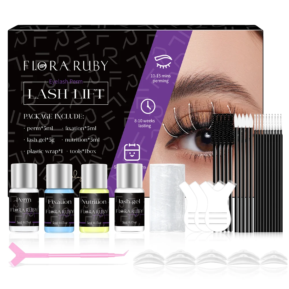 2024 Lash Lift Kit Professioneel Direct Permanenten, Lifting & Curling voor Wimpers Semi-Permanente Salon & DIY Thuisgebruik Pads, Accessoires