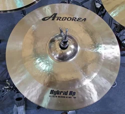 Arborea Professional Cymbal-Hybrid AP Series Hi-Hats Cymbal 12-16 inch Two Pieces Bronze Handmade Cymbal Drum Accessories