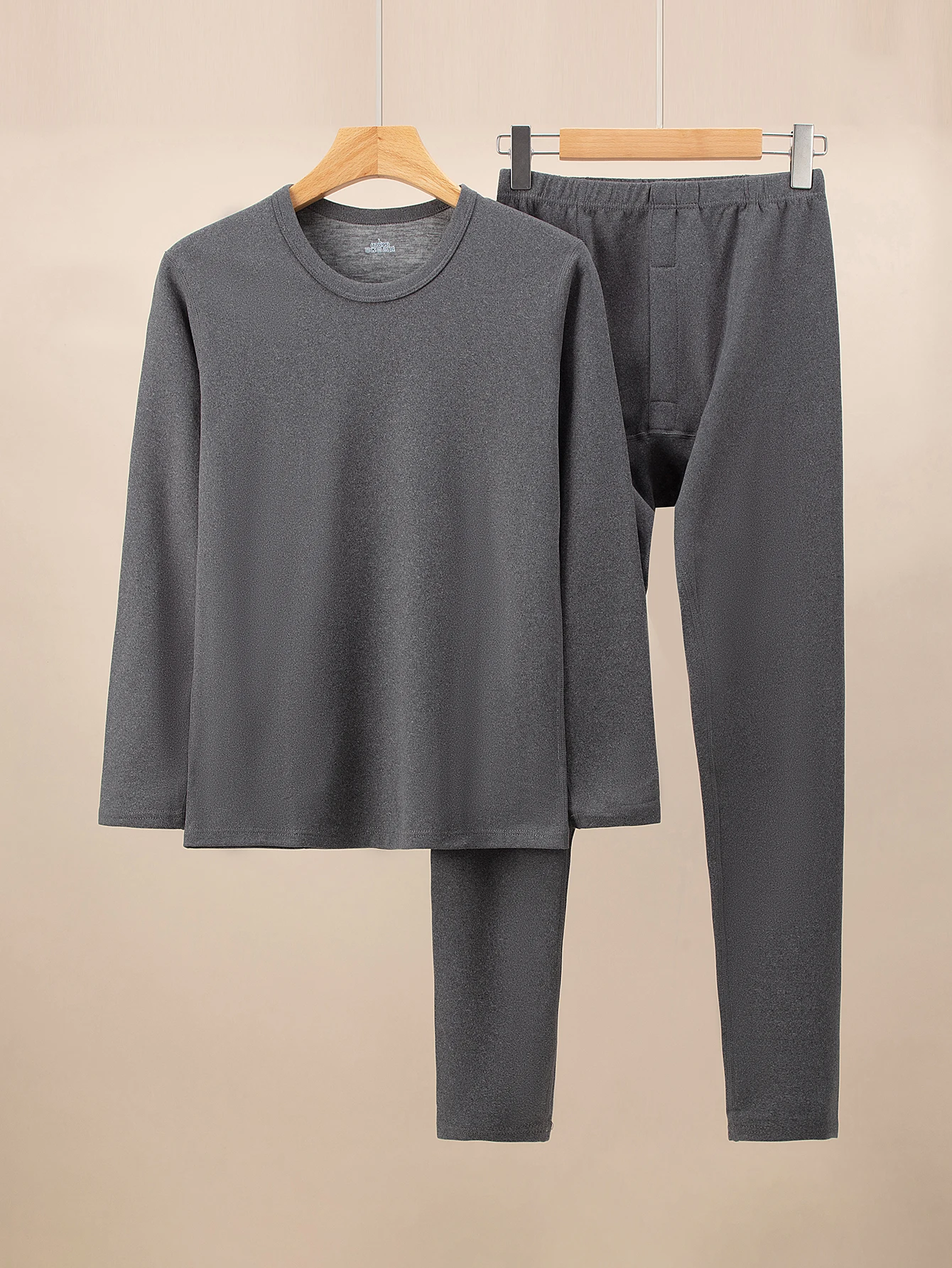 

Men's Thermal Underwear Set Wool Silk Warm Autumn Clothes Autumn Pants Long Sleeve Set