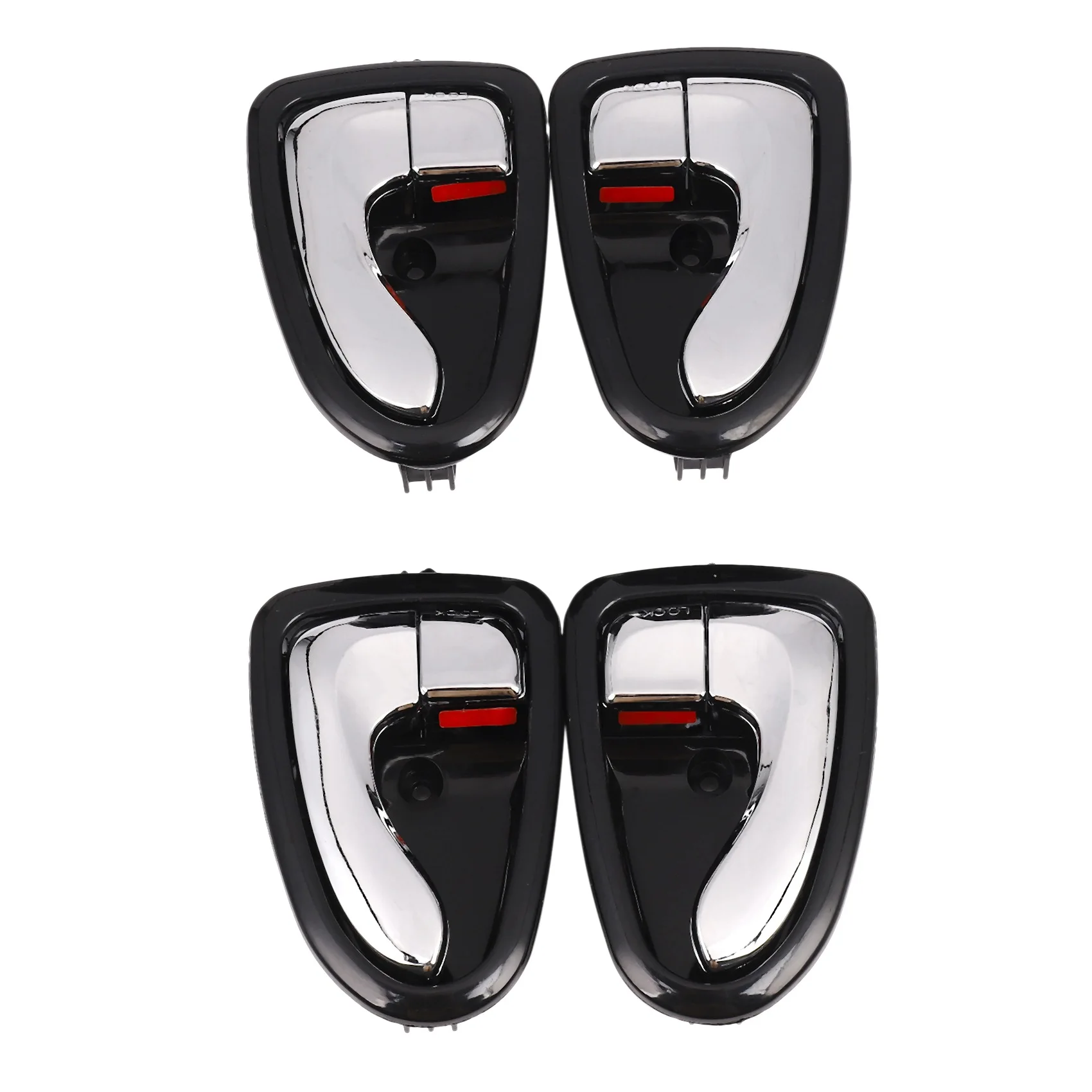 4Pcs Car Inside Door Handle Front Rear Left Right for HYUNDAI ACCENT / VERNA 2000-2006 8261022001LG 8262022001LG