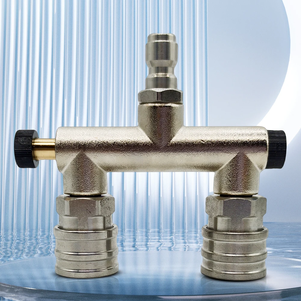 Pressure Washer Nozzle Tips 1/4 Inch Quick Connect Pressure Washer Dual Nozzle Power Washer Nozzle Tip Car Cleaning Tools