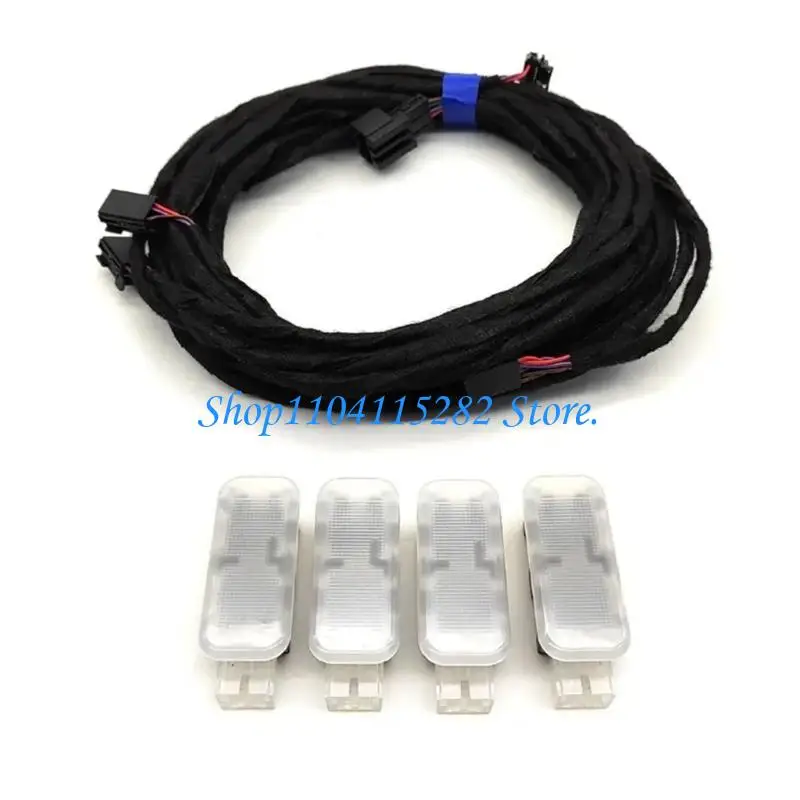 

High Brightness 300 Lumen Footwell Lamp For B9.5 C8 Vehicles With Auto On Off And Temperature Control 80A947415E