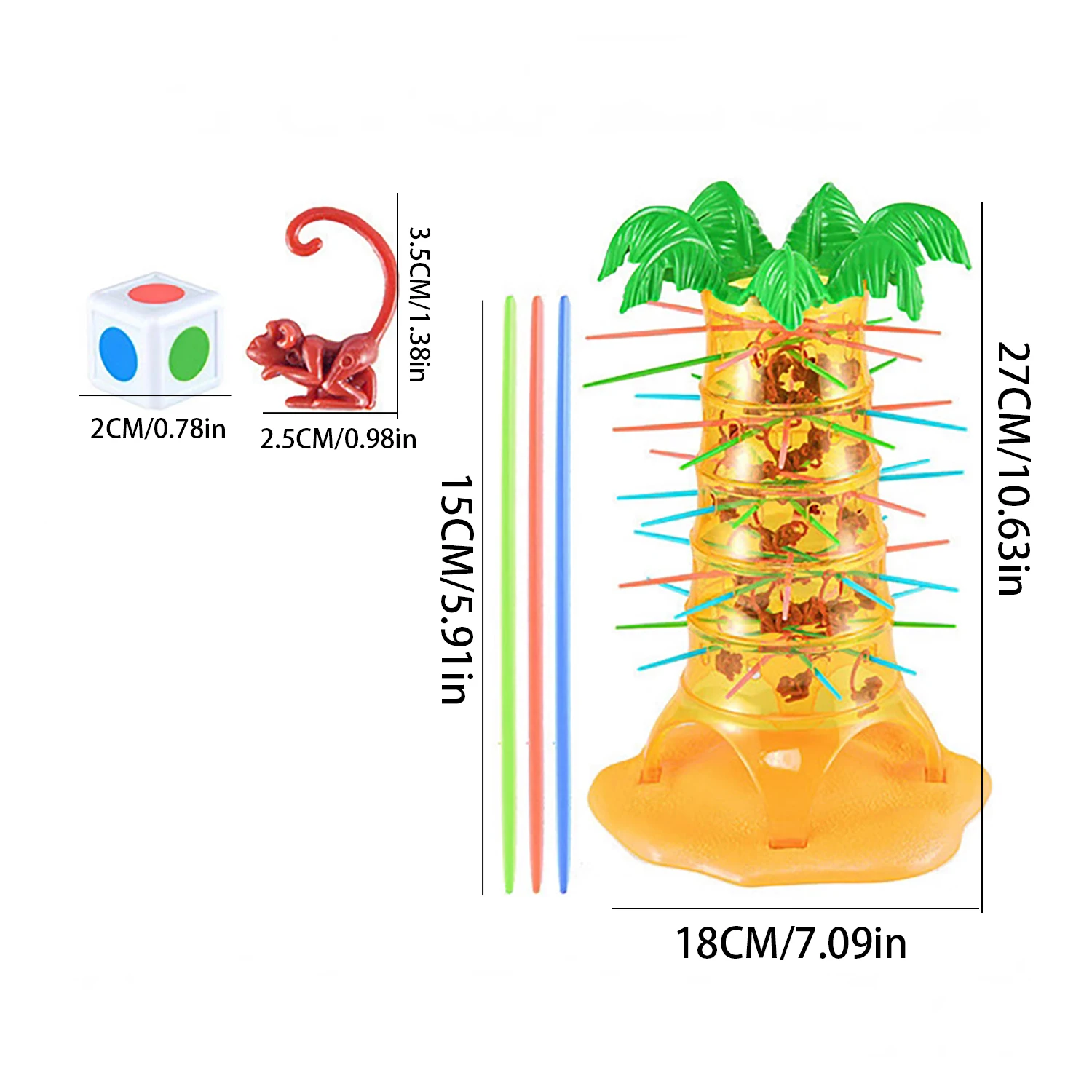 데스크탑 게임, 뒤집기, 원숭이, 나무 등반, 파티 장난감, 인터랙티브 퍼즐 장난감, 멀티플레이어 전투