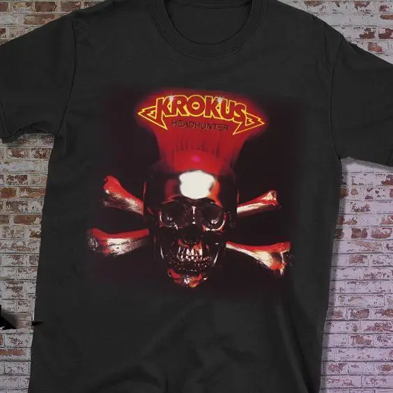 

Футболка Krokus-Headhunter, Мужская футболка с коротким рукавом, размер S-2XL