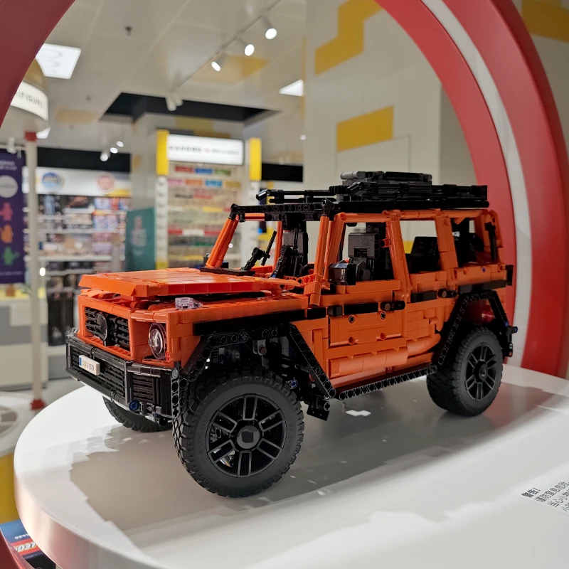 2024 New 42177 Technical G 500 Professional Line Off Road Suv Car Model Building Blocks City Bricks Toys for Children Gift