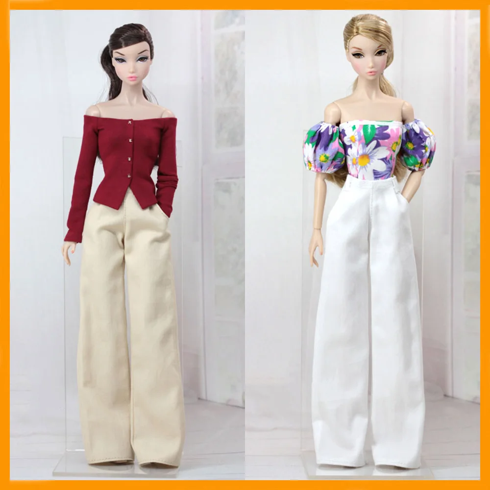 

[Доставка 30 дней] Женские повседневные свободные широкие длинные брюки в масштабе 1/6 для модели кукол Momoko OB FR Nippon PoppyParker