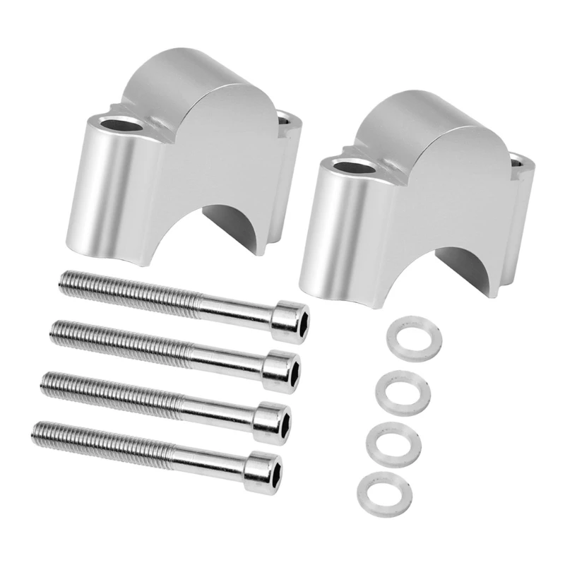 

D5BE Motorcycle Aluminum Alloy Handlebar Risers 22mm/28mm Height Adjustment Risers