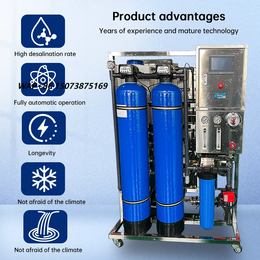 500-liter/h Seawater Desalination Technology's RO Systems Include Wheeled  Mobile Seawater Filtration Reverse Osmosis Systems